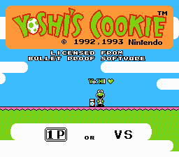 Yoshi's Cookie (Europe)