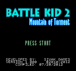 Battle Kid 2 - Mountain of Torment (USA) (V1.000)