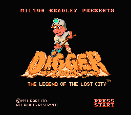 Digger T. Rock - The Legend of the Lost City