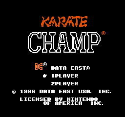 Karate Champ (USA)