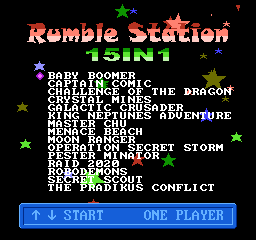 Rumble Station - 15 in 1 (USA)