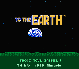 To the Earth