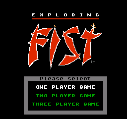 Exploding Fist (USA) (Proto)