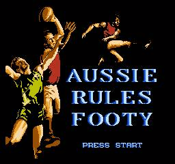 Aussie Rules Footy