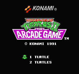 Teenage Mutant Hero Turtles II - The Arcade Game