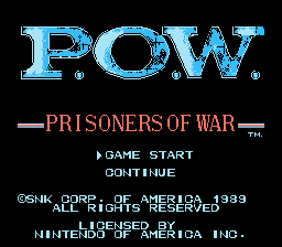 P.O.W. - Prisoners of War