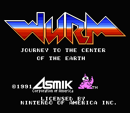 Wurm - Journey to the Center of the Earth!