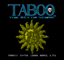 Taboo - The Sixth Sense (USA)