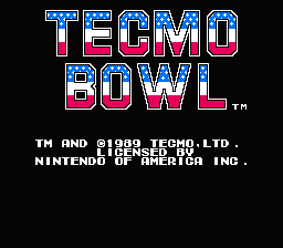 Tecmo Bowl