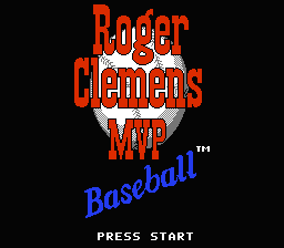 Roger Clemens' MVP Baseball (USA)