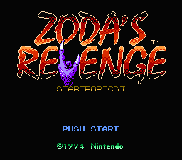 Zoda's Revenge - StarTropics II