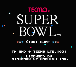 Tecmo Super Bowl