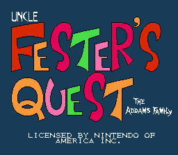 Fester's Quest