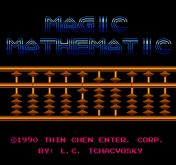 Magical Mathematics (Asia) (Ja) (NTSC)