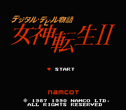 Digital Devil Story - Megami Tensei II (Japan)