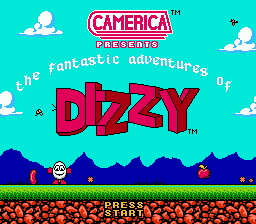 Fantastic Adventures of Dizzy, The (USA) (Aladdin Compact Cartridge)