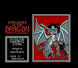 Challenge of the Dragon (USA) (Color Dreams)