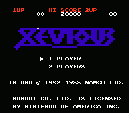 Xevious - The Avenger