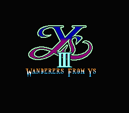 Ys III - Wanderers from Ys