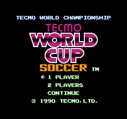 Tecmo World Cup Soccer