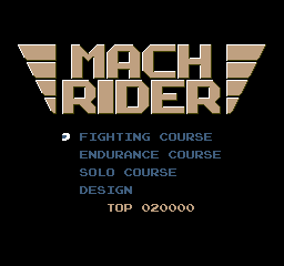 Mach Rider (Japan, USA) (Rev 1)