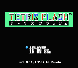 Tetris Flash