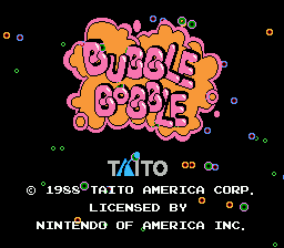 Bubble Bobble (Europe)