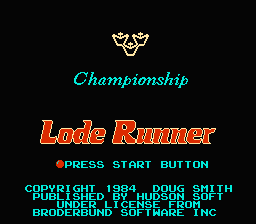 Championship Lode Runner