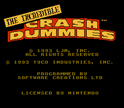 Incredible Crash Dummies, The