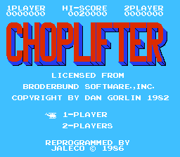 Choplifter (Japan) (En)