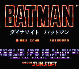 Dynamite Batman