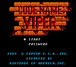 Code Name - Viper