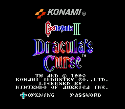 Castlevania III - Dracula's Curse