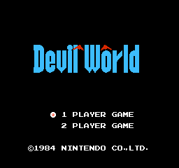 Devil World (Japan)