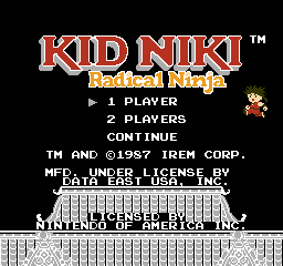 Kid Niki - Radical Ninja