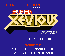 Super Xevious - Gump no Nazo (USA, Europe)