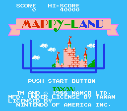 Mappy-Land (USA, Europe)