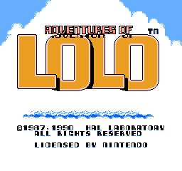 Adventures of Lolo (USA)