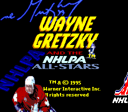 Wayne Gretzky and the NHLPA All-Stars (USA) (Beta)