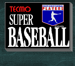 Tecmo Super Baseball (USA)