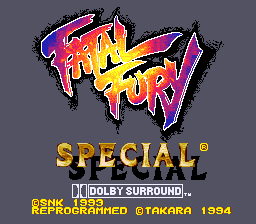 Fatal Fury Special (Europe)