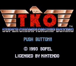 TKO Super Championship Boxing (USA)