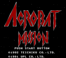 Acrobat Mission (Japan) (En)