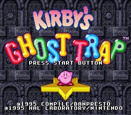 Kirby's Ghost Trap (Europe)