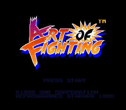 Art of Fighting (Europe)