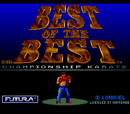 Best of the Best - Championship Karate (Europe) (Beta 2)