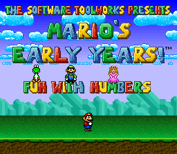 Mario's Early Years - Fun with Numbers (USA)