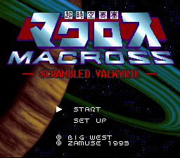 Choujikuu Yousai Macross - Scrambled Valkyrie (Japan) (En)