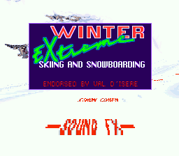 Tommy Moe's Winter Extreme - Skiing and Snowboarding (USA)