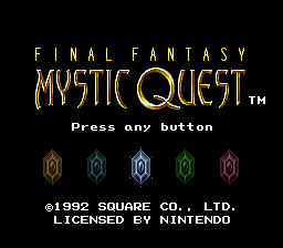 Final Fantasy - Mystic Quest (USA)